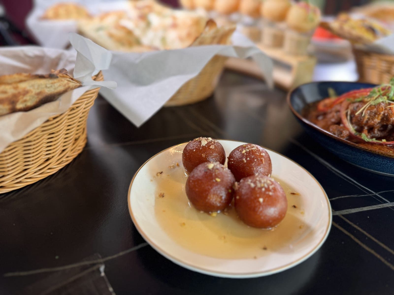 Gulab Jamun at DesINorth Milton — Indian restaurant in Milton, Ontario