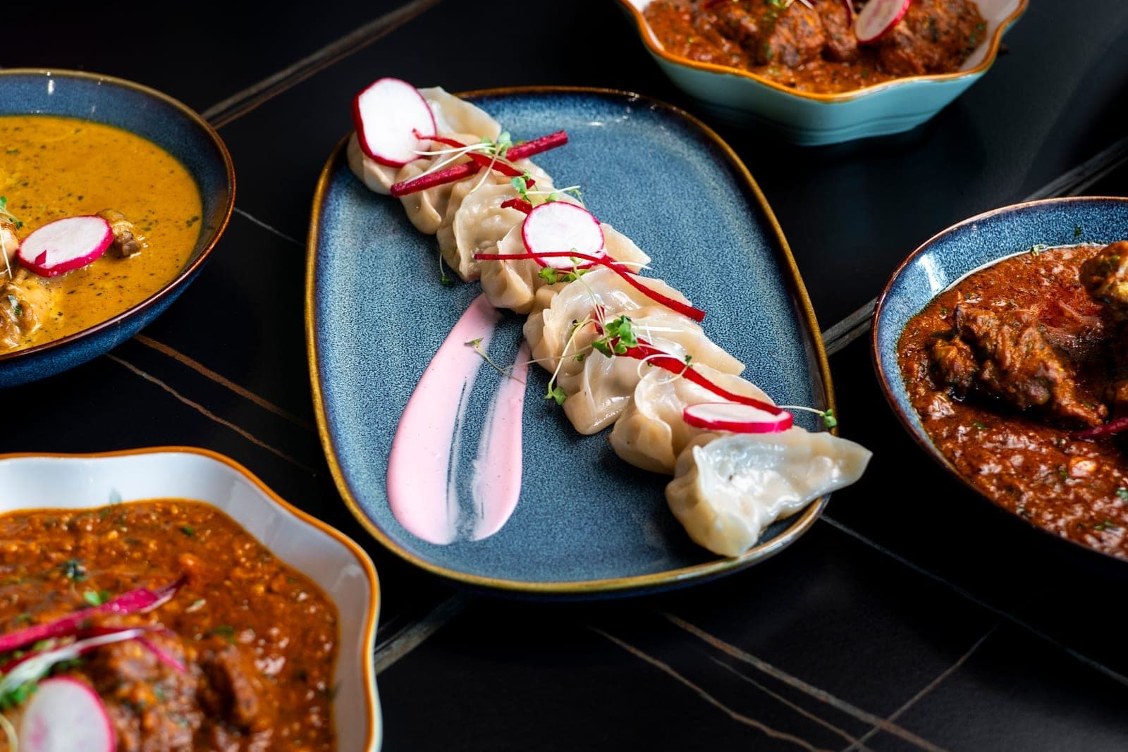 Malai Masala Momos (Veg / Chicken)